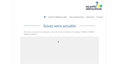 Desktop Screenshot of lespetitsdebrouillardspc.org